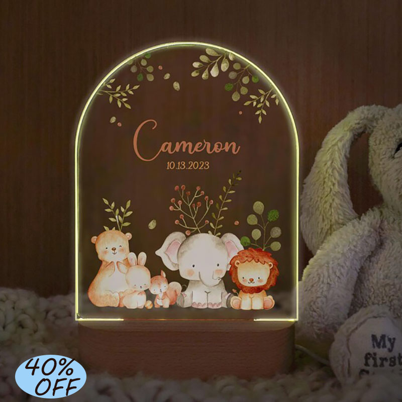Baby Nursery Egg Light - Lampka Nocna dla Dzieci z Własnym