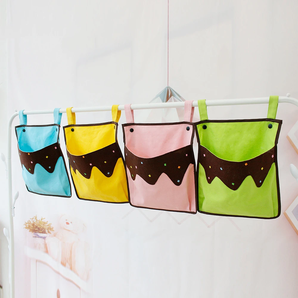 Baby Nursery Bedding - Bawełniana wisząca torba do przechowywania, organizer
