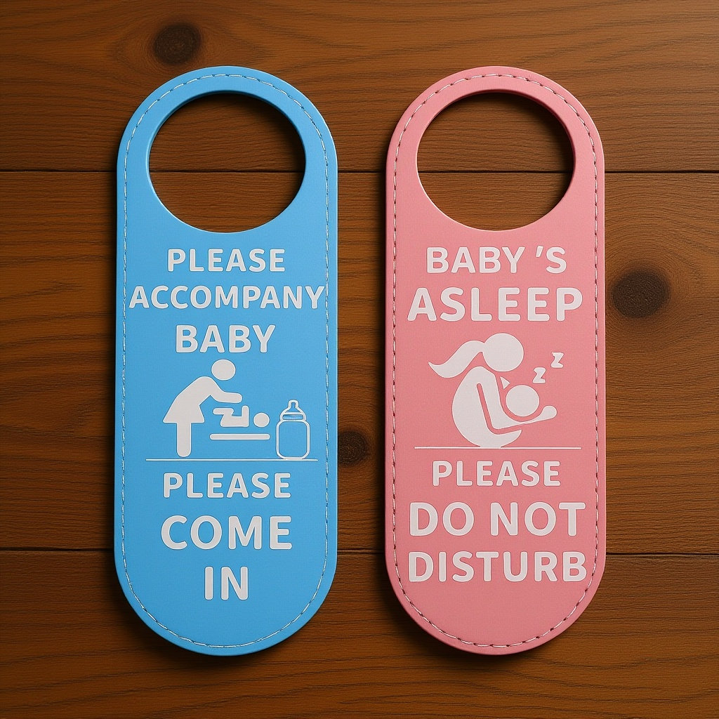 Baby Nursery Hangers - 2 szt. Tabliczka na drzwi do