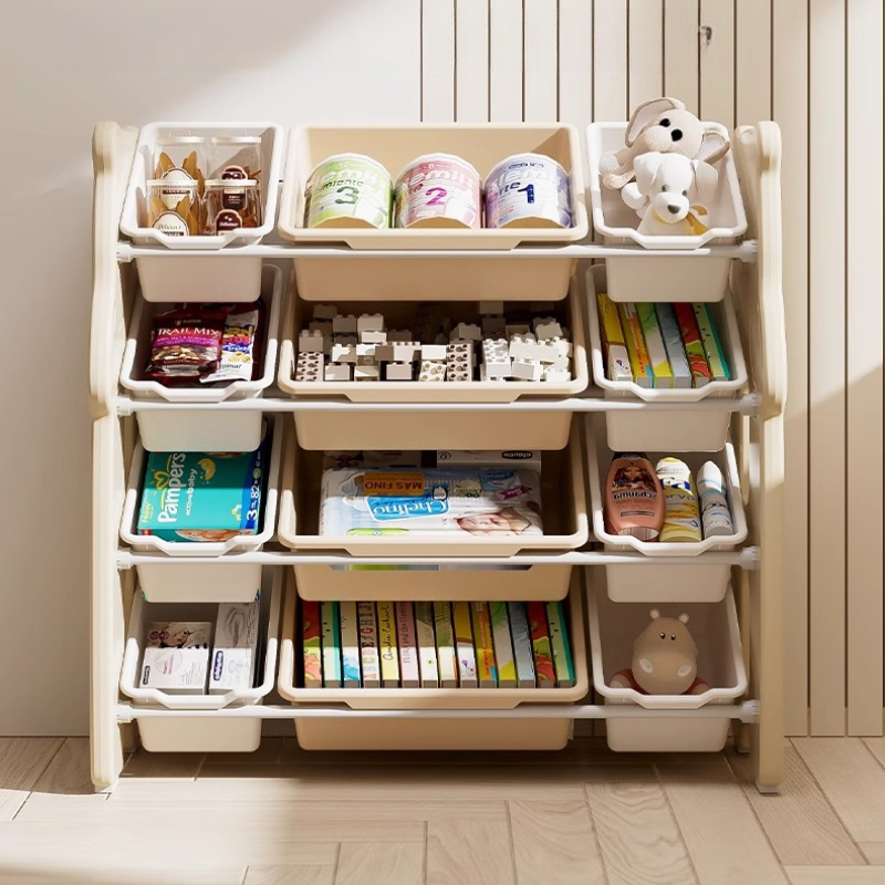 Baby Nursery Organization Ideas - Stojący organizer na zabawki dla dzieci