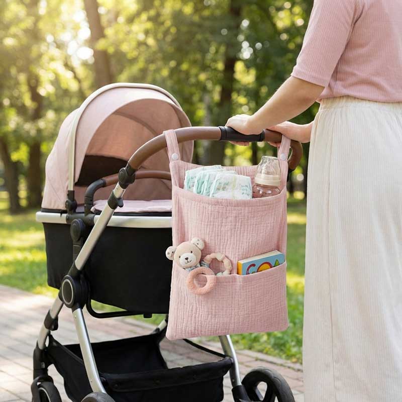 Baby Bag Nursery - Torba do wózka dziecięcego z czystej