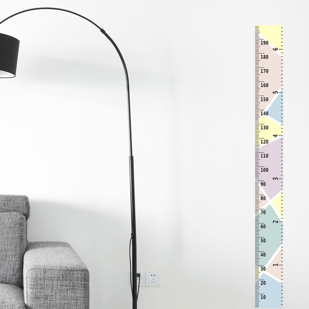 Baby Nursery Hangers - Miarka wzrostu dziecka, płótno, wodoodporna, motyw