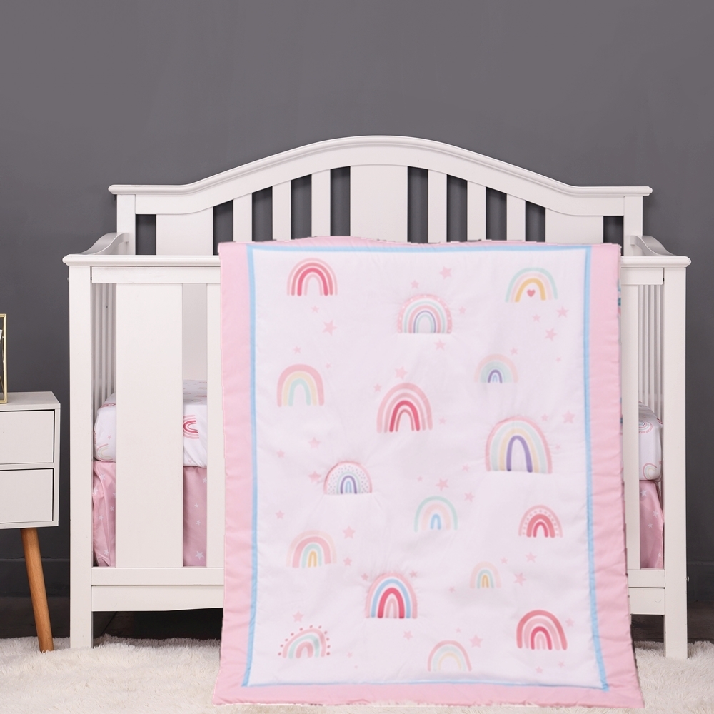 Baby Nursery Bedding - 3-częściowy zestaw pościeli do łóżeczka dziecięcego