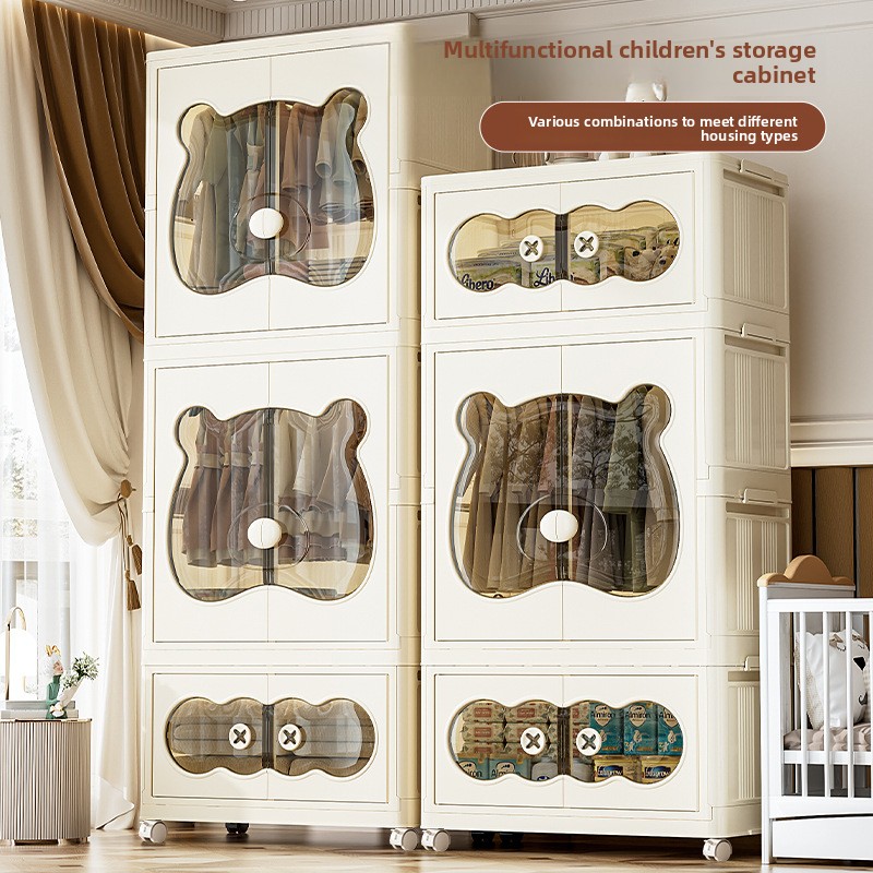 Closet Organizer Baby - Łatwa w montażu szafa dziecięca, przenośna,