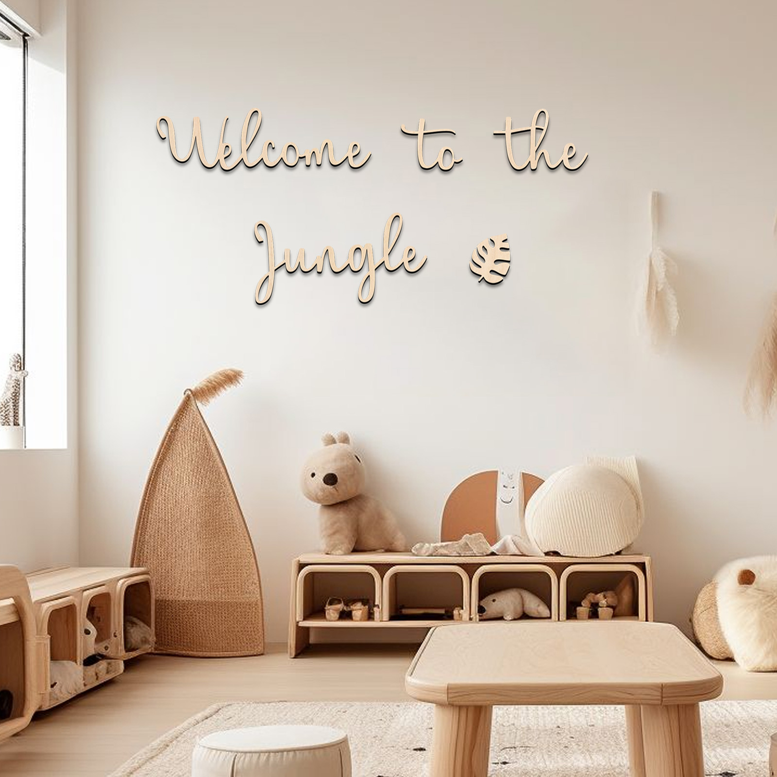 Baby Nursery Needs - Drewniany znak \\\\\\\