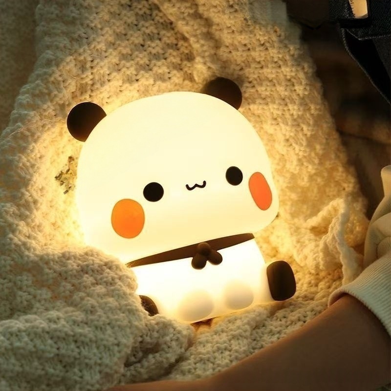 Baby Nursery Egg Light - Lampka Nocna LED Panda, Urocza Lampka