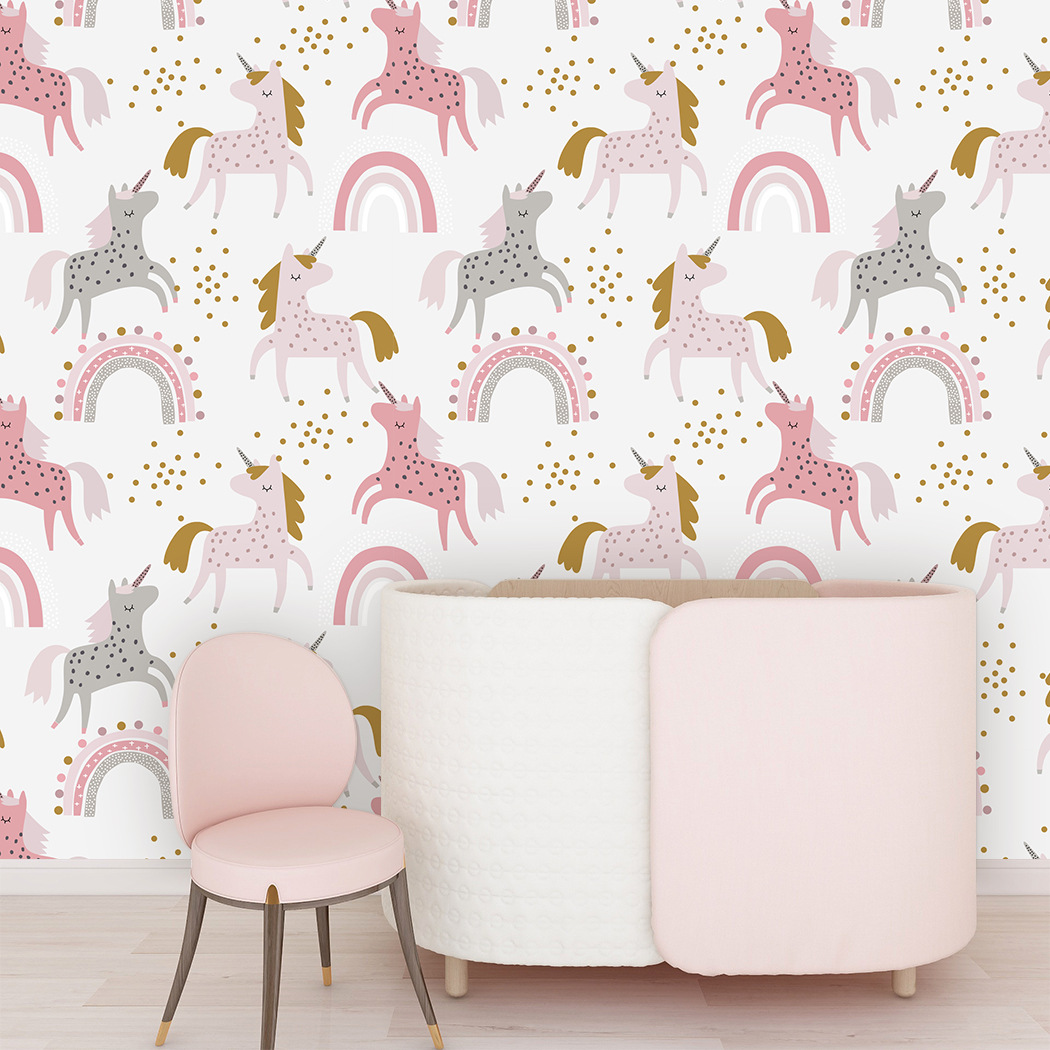 Przedszkole tapeta Baby Girl B – Baby Nursery Bedding recenzja i cena