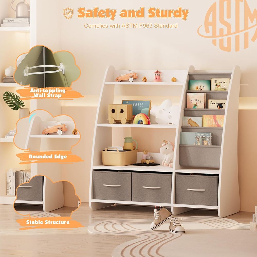 Półka na książki i organizer n – Baby Nursery Organizer recenzja i cena