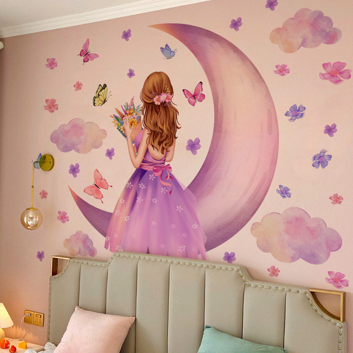 Duża dziewczynka płytka winylo – Baby Nursery Ideas Girl recenzja i cena