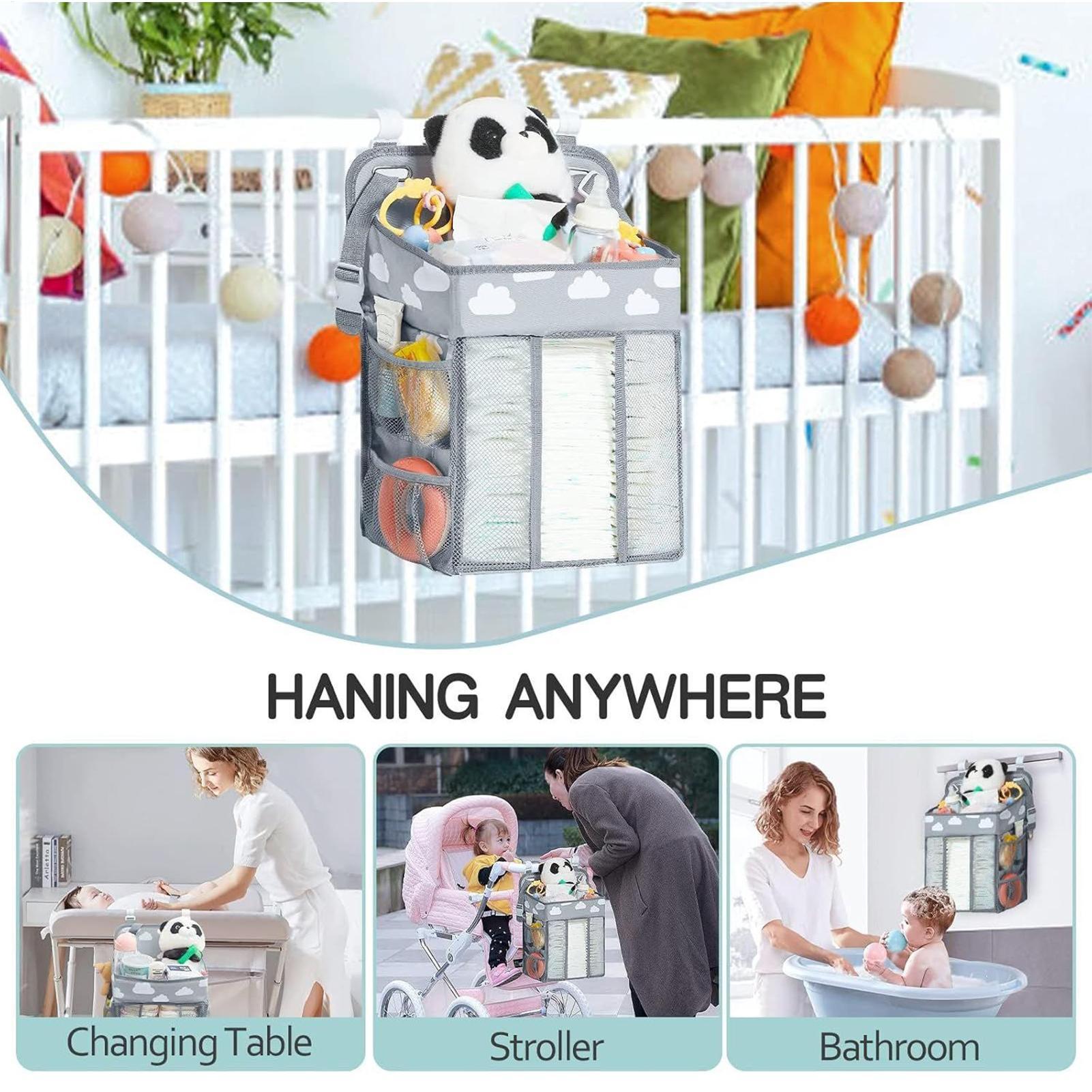 Organizer na pieluchy do łóżec – Baby Nursery Organizer recenzja i cena
