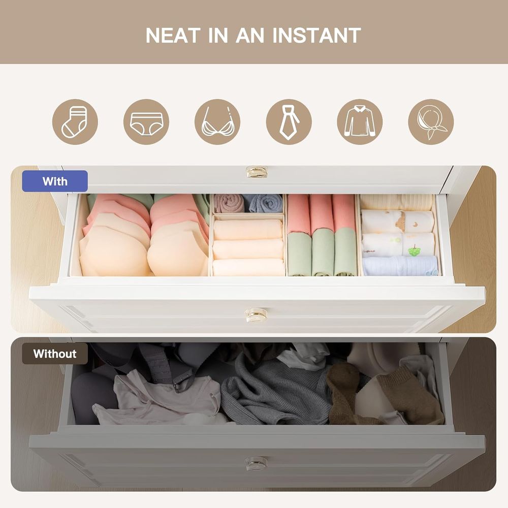 Organizer do szuflad, 10 sztuk – Closet Organizer Baby recenzja i cena