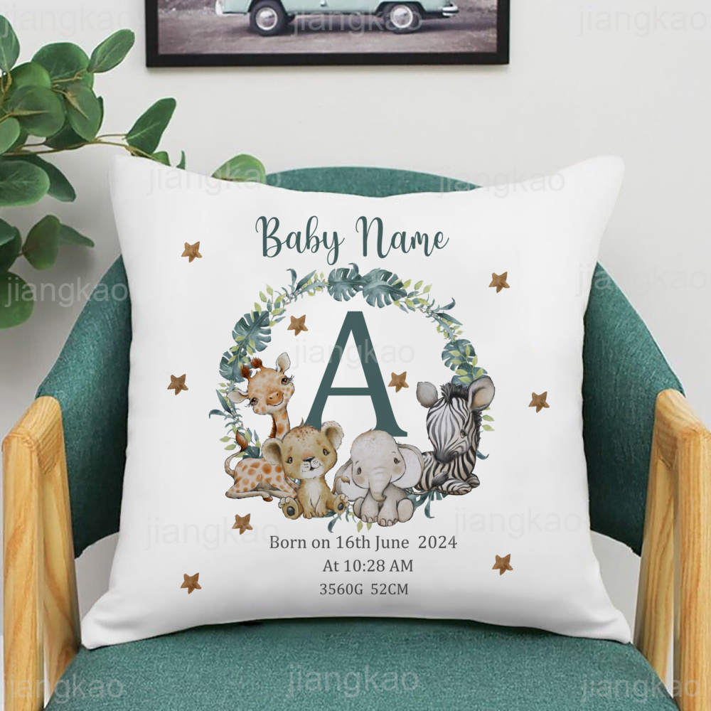 Spersonalizowane zwierzę Safar – Baby Nursery Animal Prints recenzja i cena