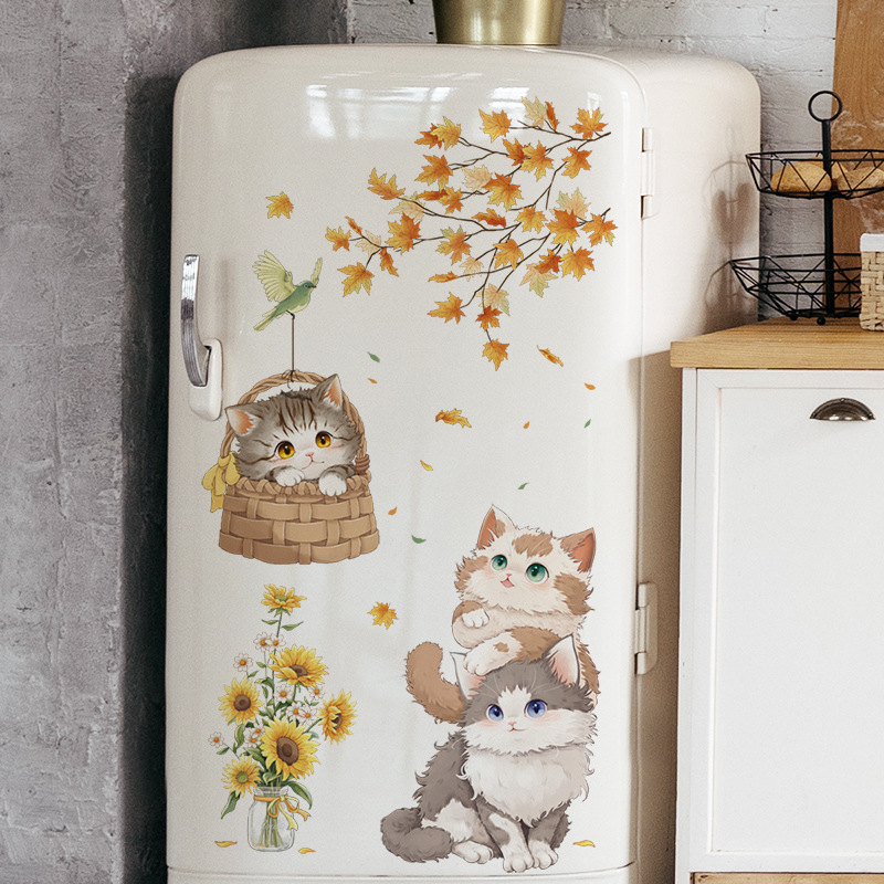 Słodki kociak winylowe naklejk – Baby Nursery Ideas Girl recenzja i cena