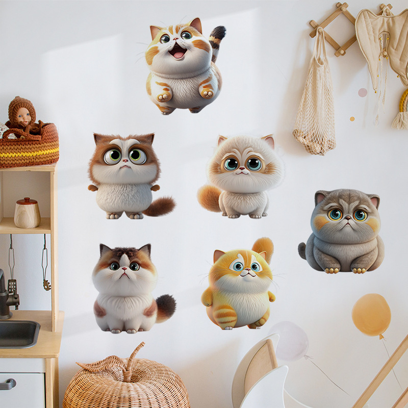 Słodki kociak winylowe naklejk – Baby Nursery Ideas Girl recenzja i cena