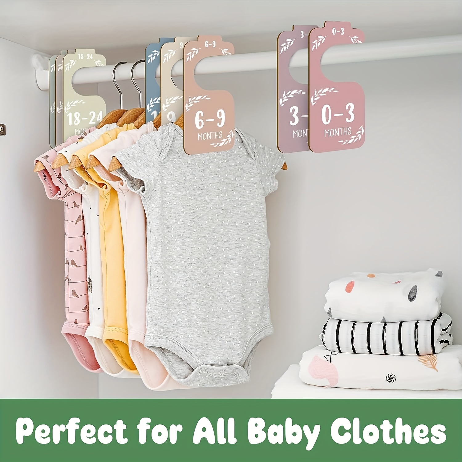8 sztuk drewnianych przegródek – Closet Organizer Baby recenzja i cena