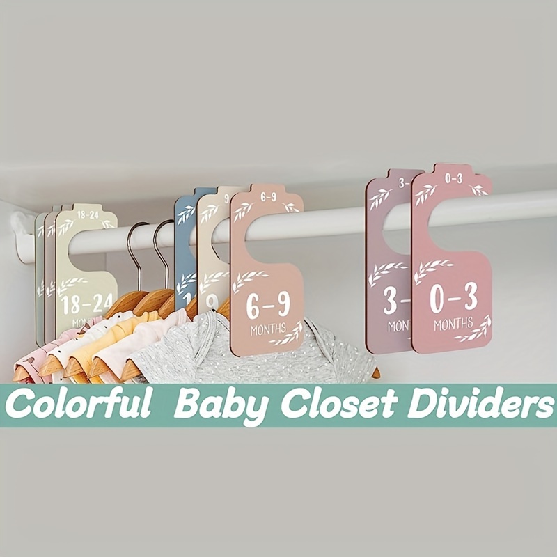 8 sztuk drewnianych przegródek – Closet Organizer Baby recenzja i cena