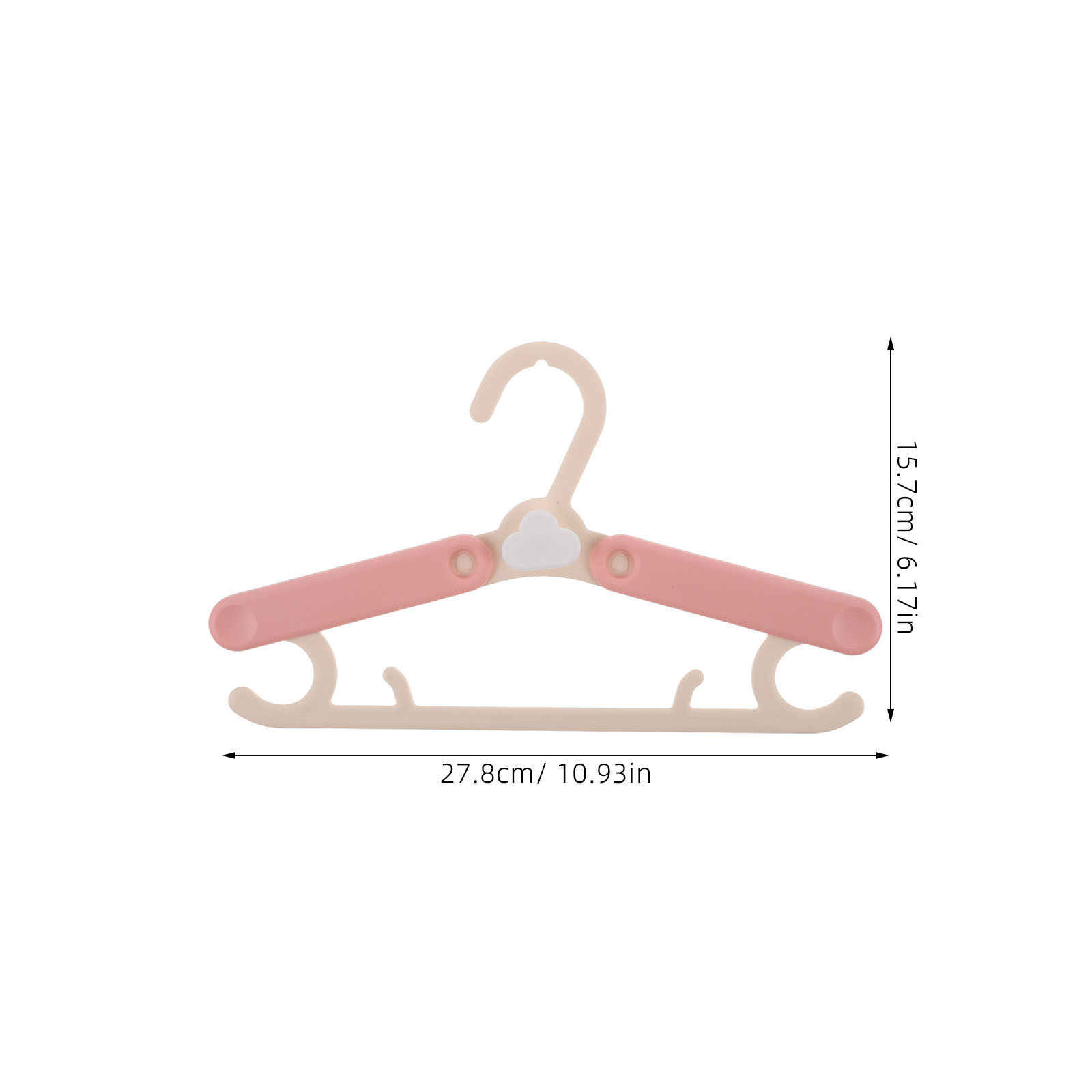 5 szt. Regulowane plastikowe w – Baby Nursery Hangers recenzja i cena