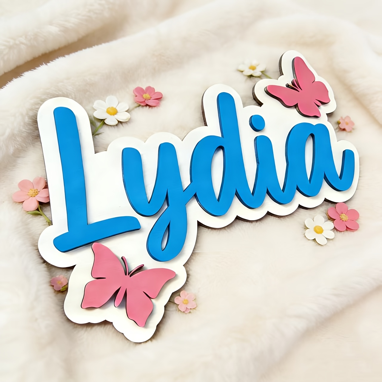 Spersonalizowana tabliczka z i – Baby Nursery Name recenzja i cena