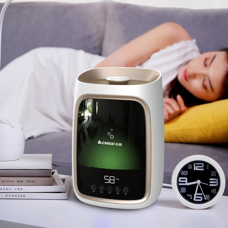 Wyciszony nawilżacz do pokoju  – Baby Nursery Air Purifier recenzja i cena