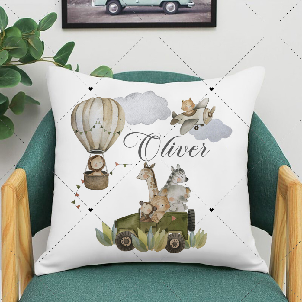 Spersonalizowana poszewka na p – Baby Nursery Animal Prints recenzja i cena