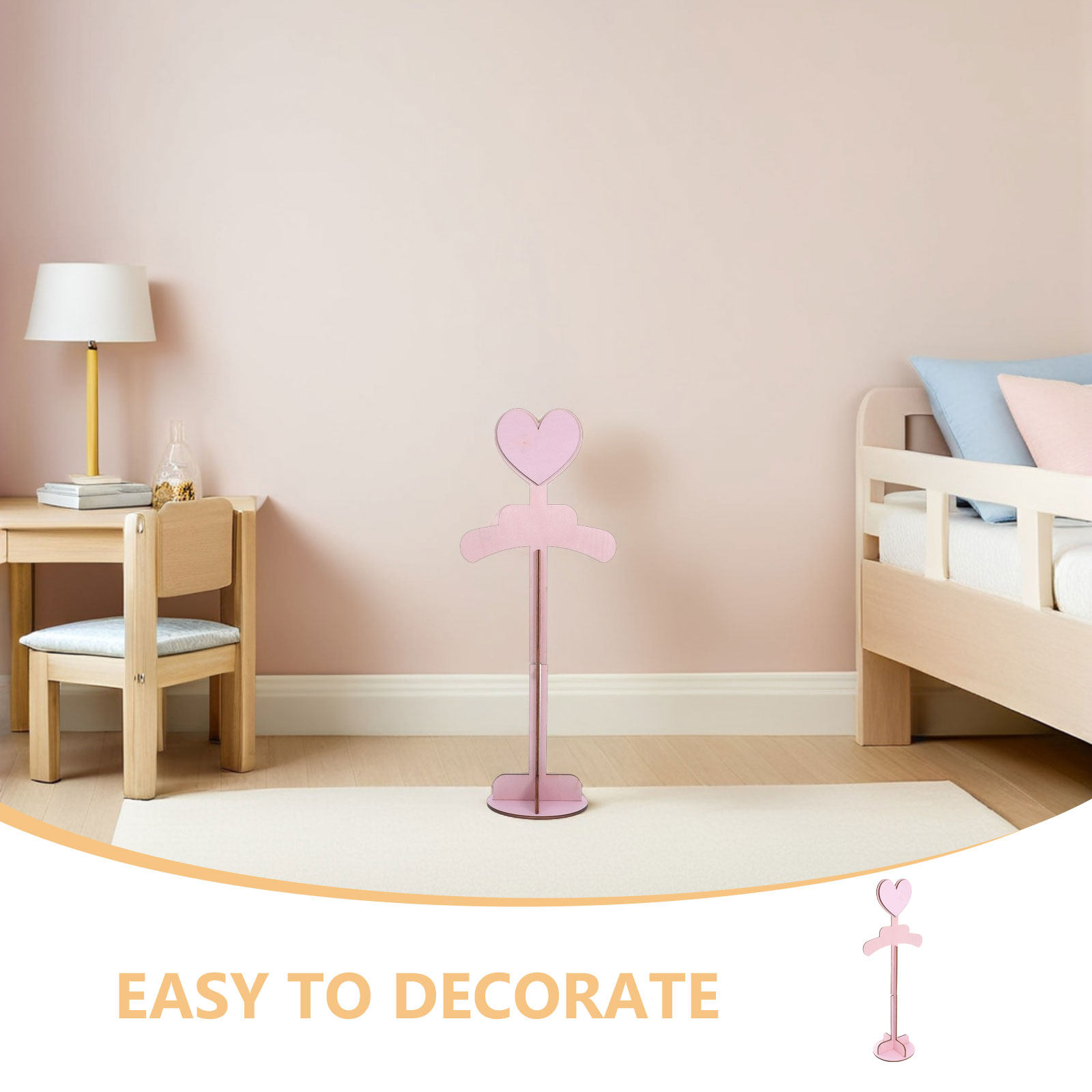 2 szt. Ręcznie składany, drewn – Baby Nursery Hangers recenzja i cena