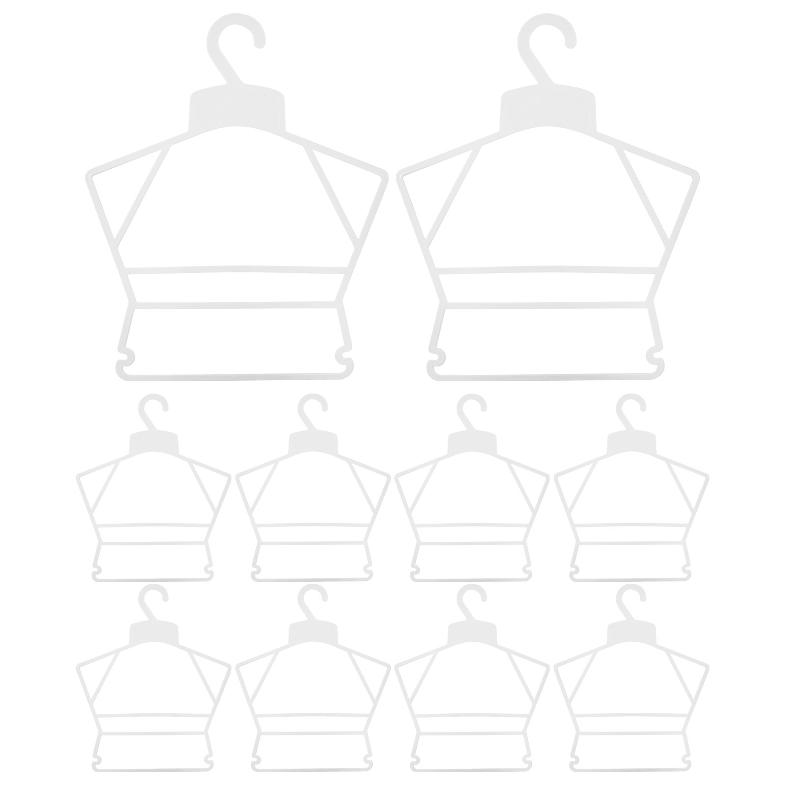 Wytrzymałe plastikowe wieszaki – Closet Organizer Baby recenzja i cena