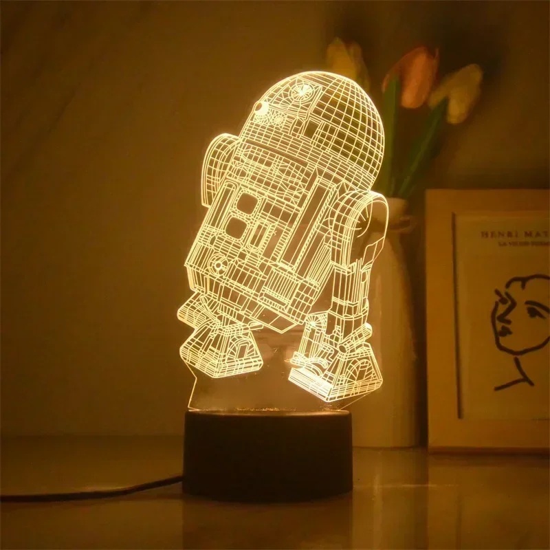 Lampa 3D Anime Cartoon Yoda Ba – Baby Nursery Egg Light recenzja i cena