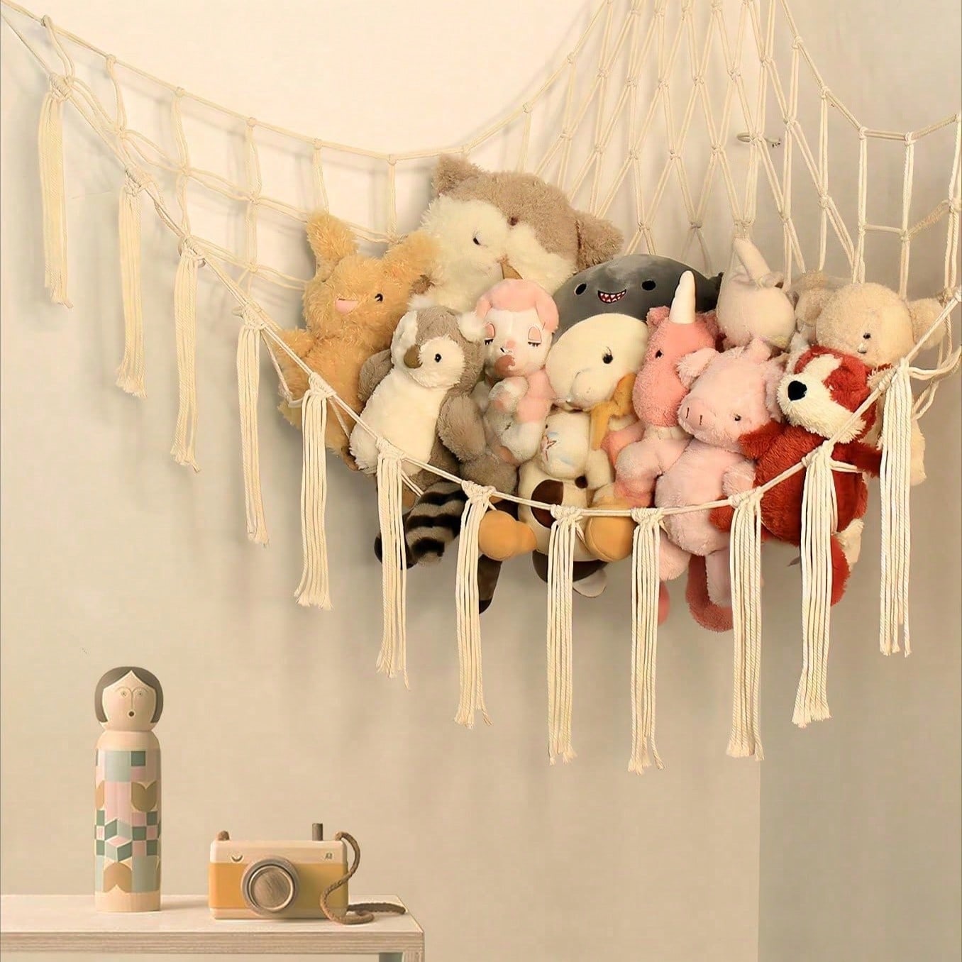 Hamak na zabawki pluszowe, sia – Baby Nursery Organization Ideas recenzja i cena