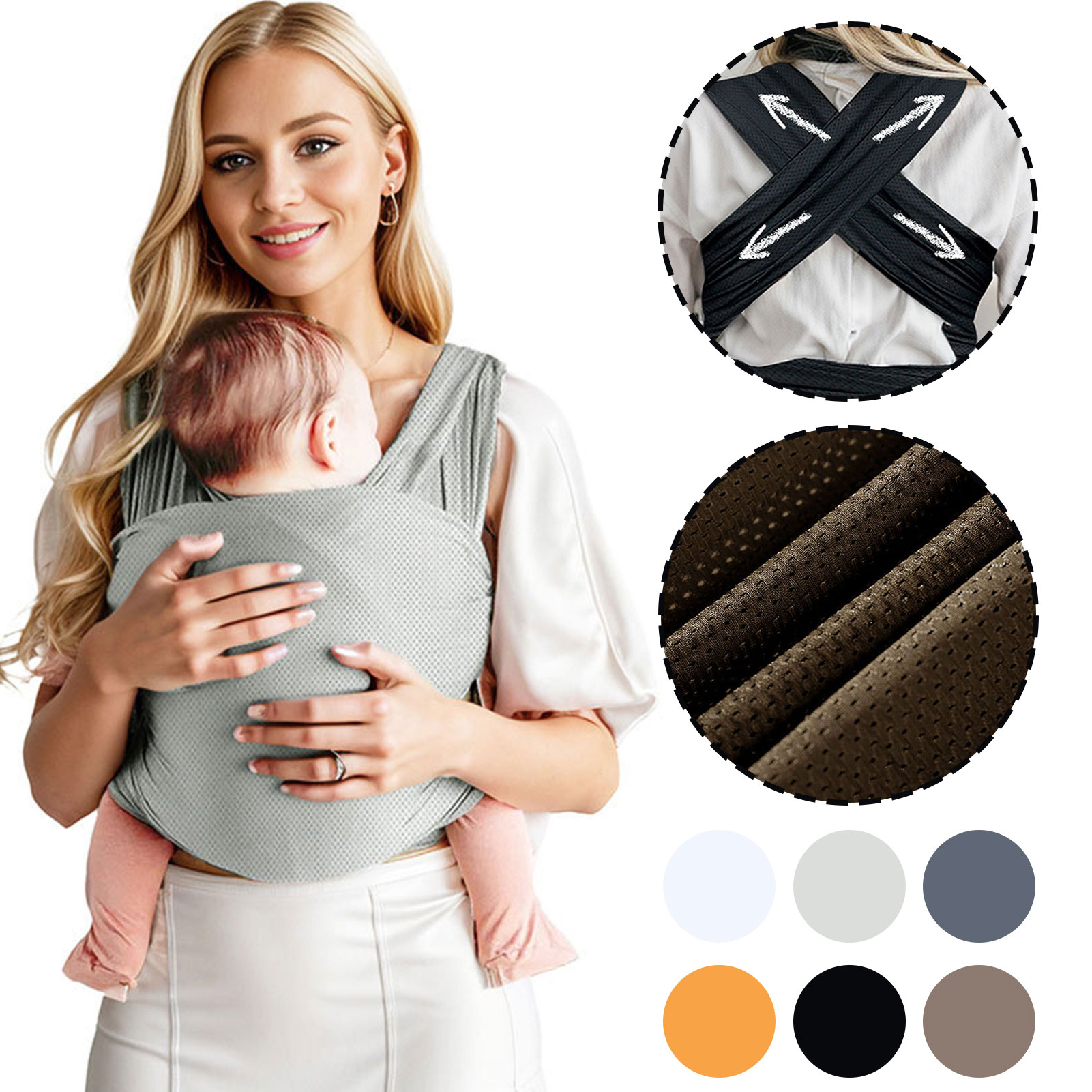 Wielofunkcyjny, elastyczny, er – Baby Wrap Stretchy recenzja i cena