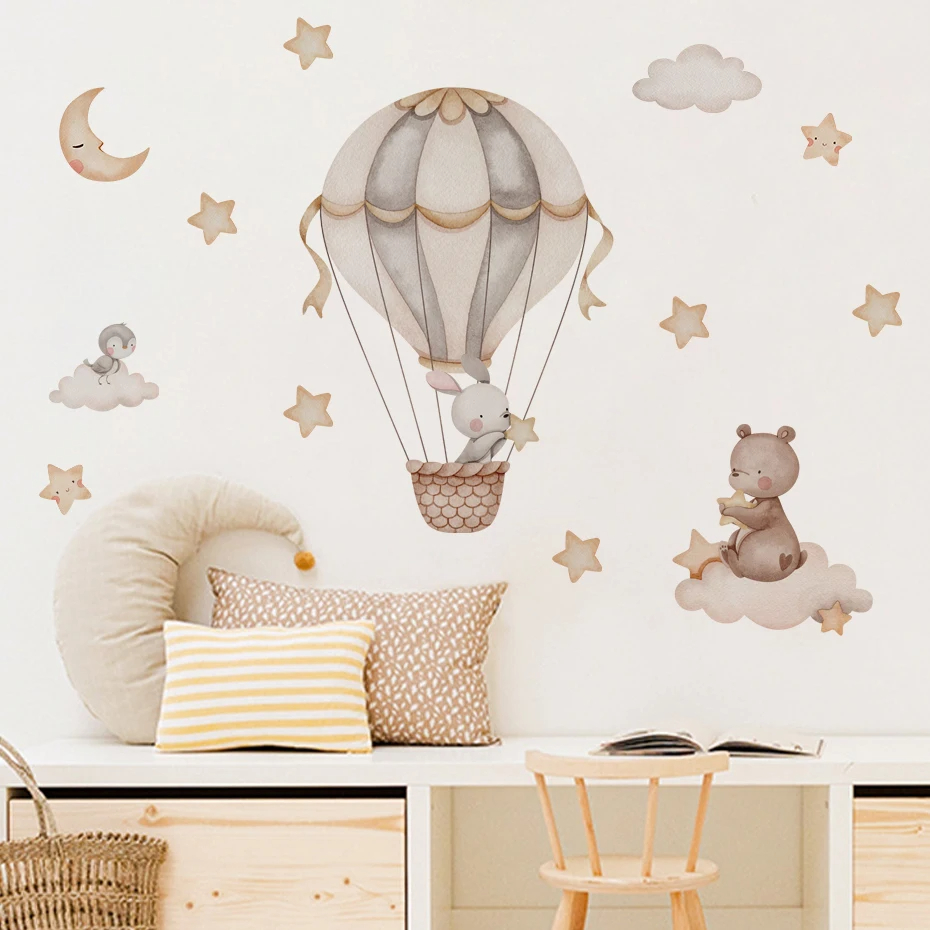 Akwarela Niedźwiedź Balon na g – Baby Nursery Needs recenzja i cena