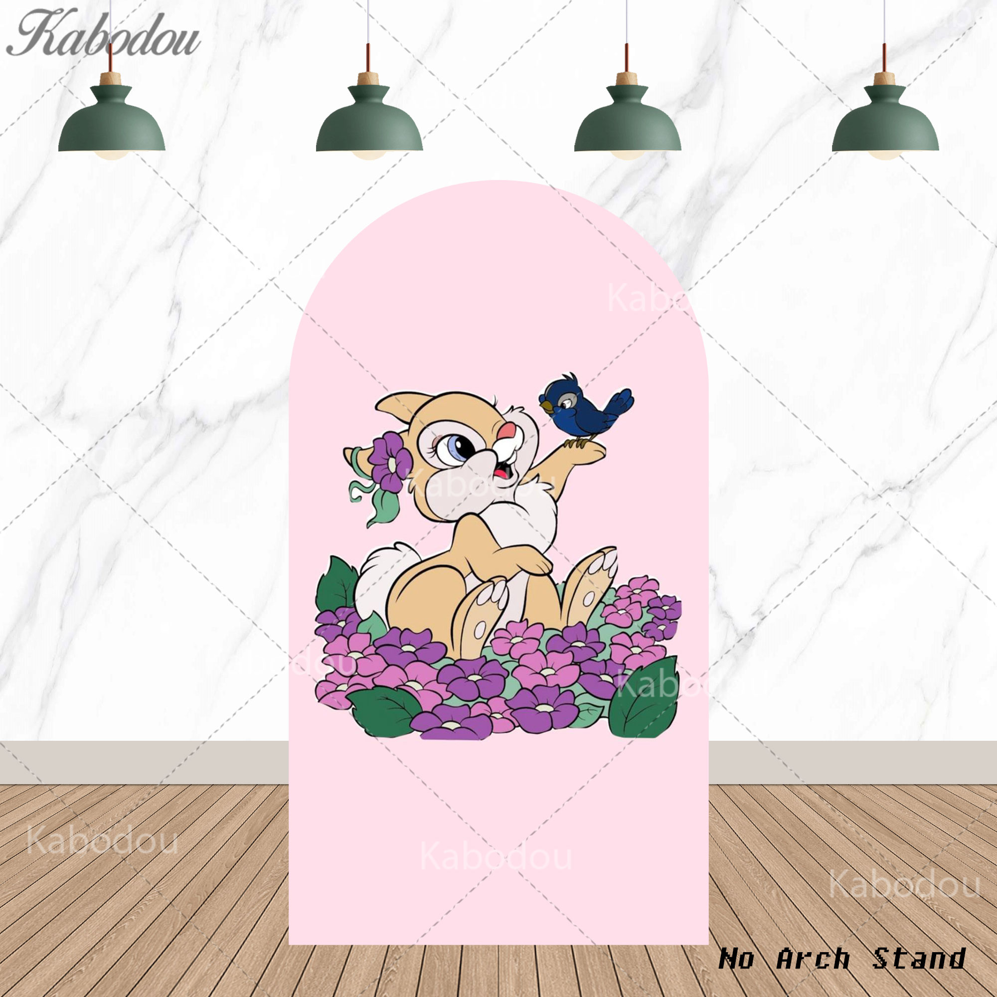 Tło Arch Bambi Deer dla dzieci – Baby Nursery Ideas Girl recenzja i cena