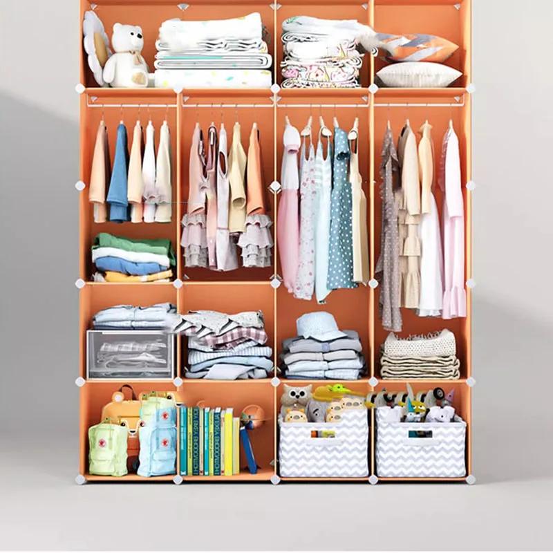 Prosta szafa z półkami, organi – Closet Organizer Baby recenzja i cena