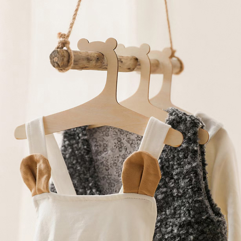 10 szt. Kreatywnych drewnianyc – Baby Nursery Hangers recenzja i cena