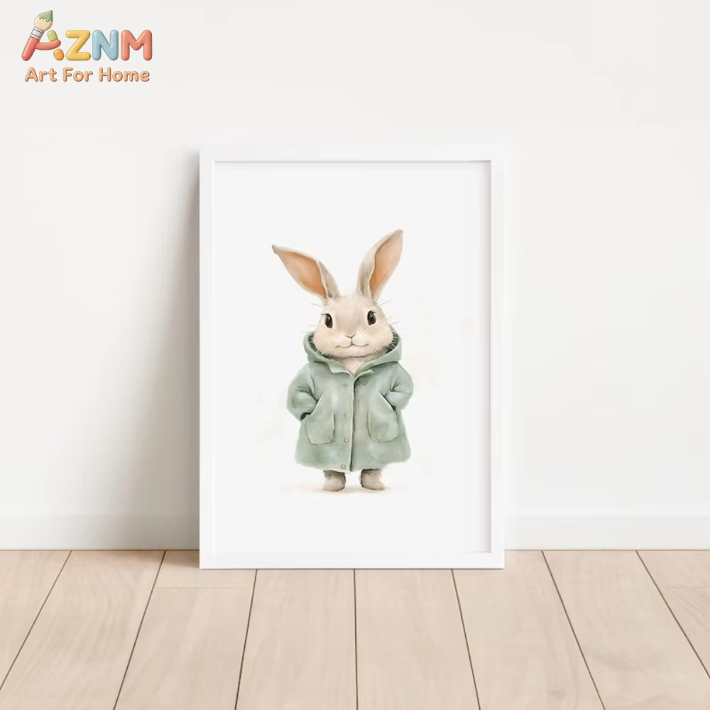 AZNM Akwarelowy Zielony Strój  – Baby Nursery Outfits recenzja i cena