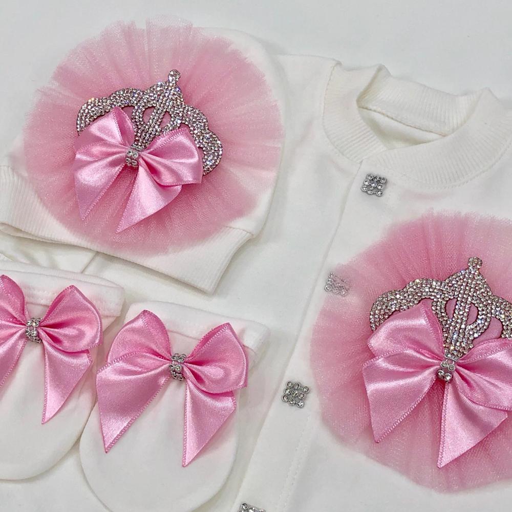 3szt Newborn Baby Coming Home  – Baby Nursery Outfits recenzja i cena