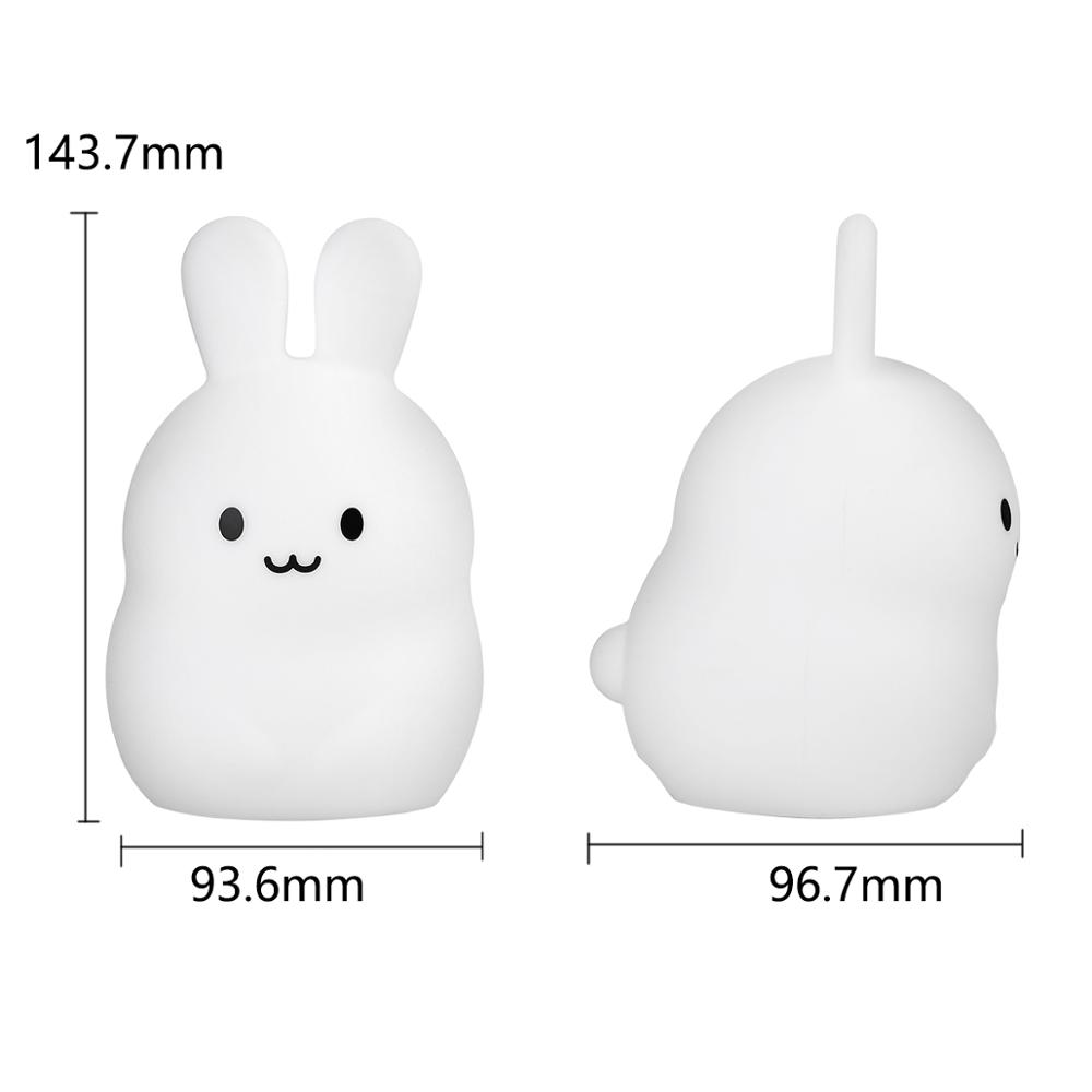 Czujnik dotykowy Królik Lampka – Baby Nursery Egg Light recenzja i cena