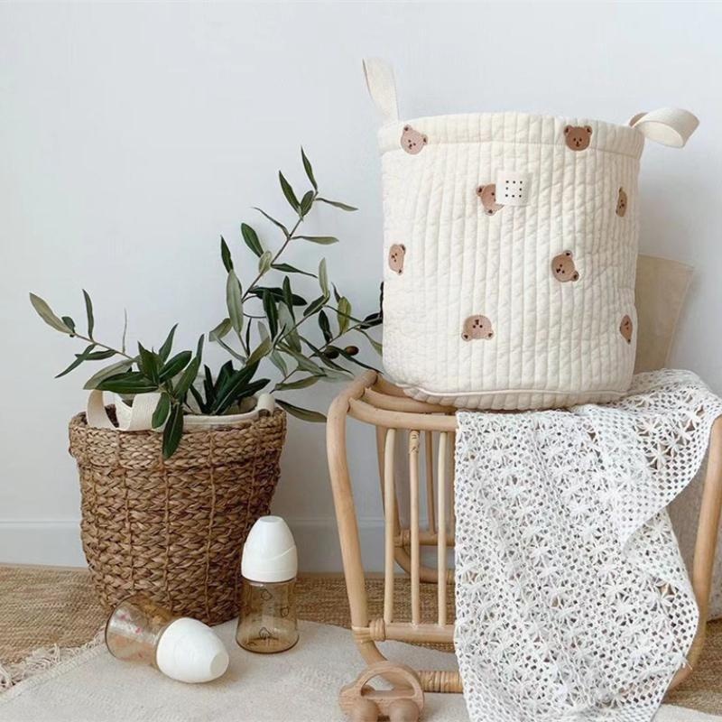 Słodki miś haftowany worek na  – Closet Organizer Baby recenzja i cena