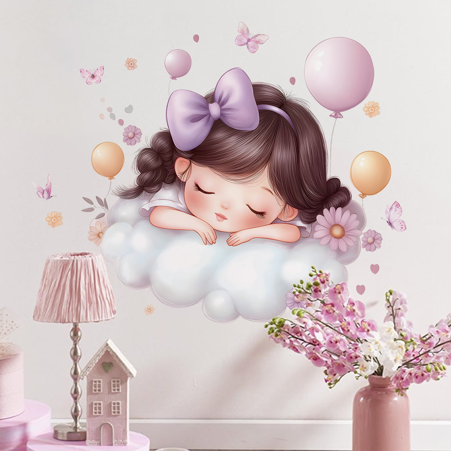Dziewczyna Księżyc Motyle Nakl – Baby Nursery Ideas Girl recenzja i cena