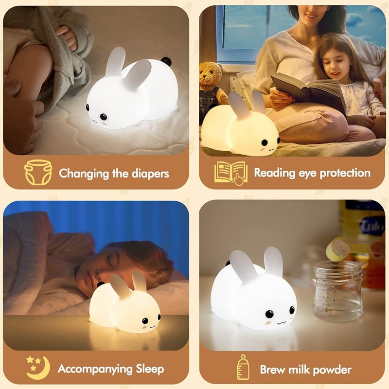 Zdalnie sterowana lampka nocna – Baby Nursery Egg Light recenzja i cena