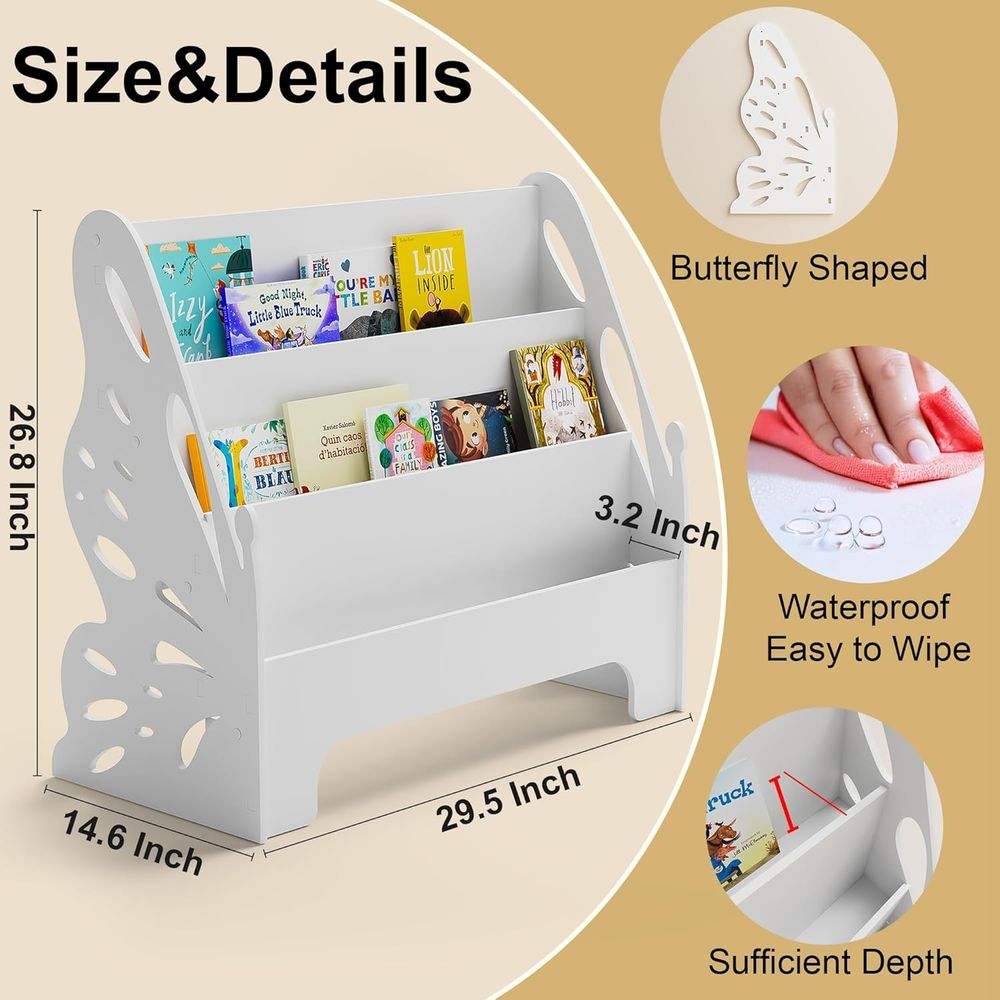 3-poziomowy regał na książki d – Baby Nursery Organizer recenzja i cena