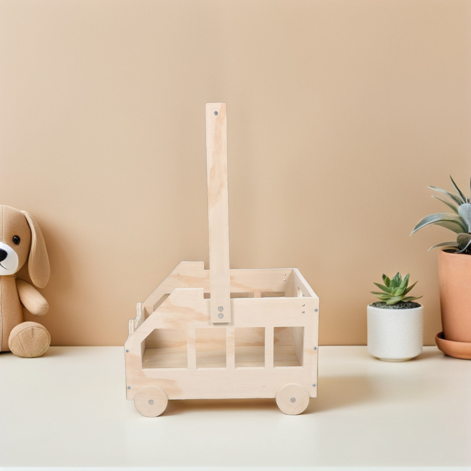 Drewniany kosz do przechowywan – Baby Nursery Handles recenzja i cena