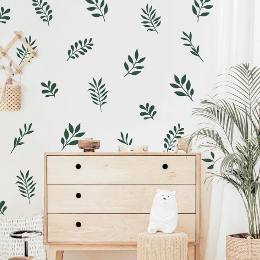 41Pcs Botanical Leaf Wall Stic – Baby Nursery Needs recenzja i cena
