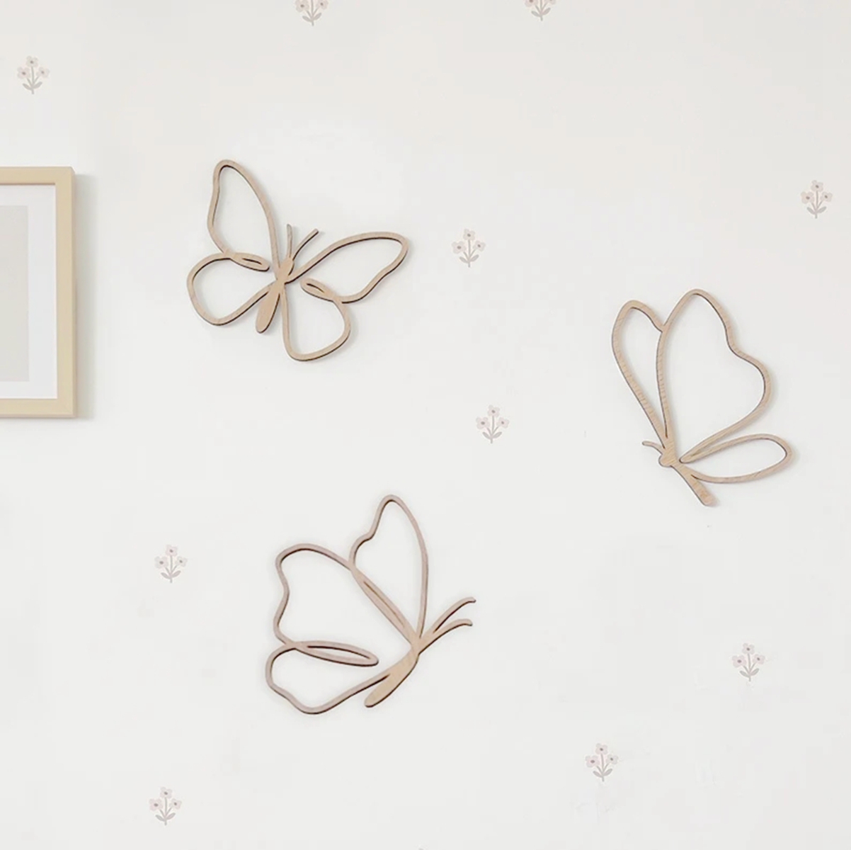 Drewniane motyle, drewniana de – Baby Nursery Needs recenzja i cena