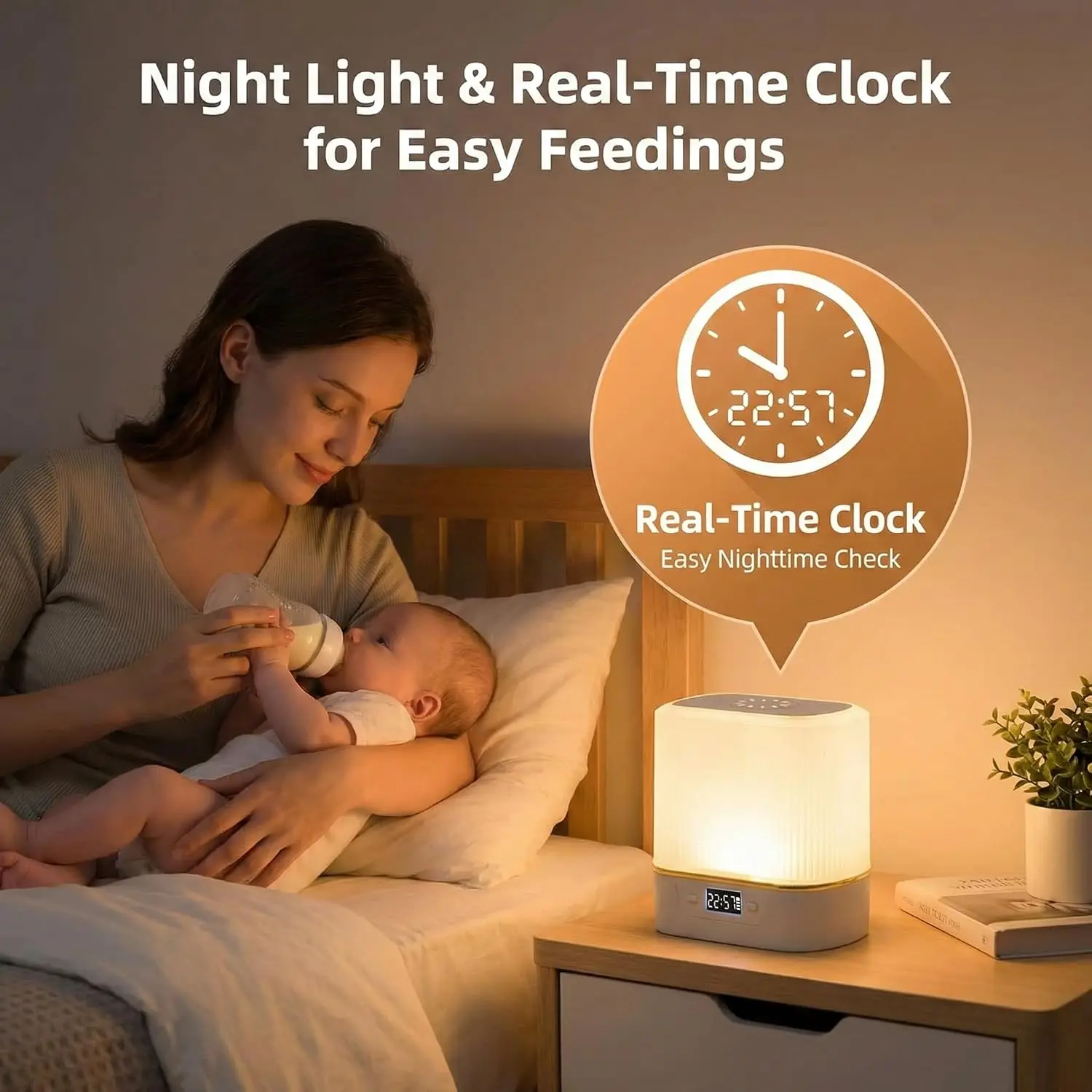 Lampka nocna LED, lampka na st – Baby Nursery Egg Light recenzja i cena
