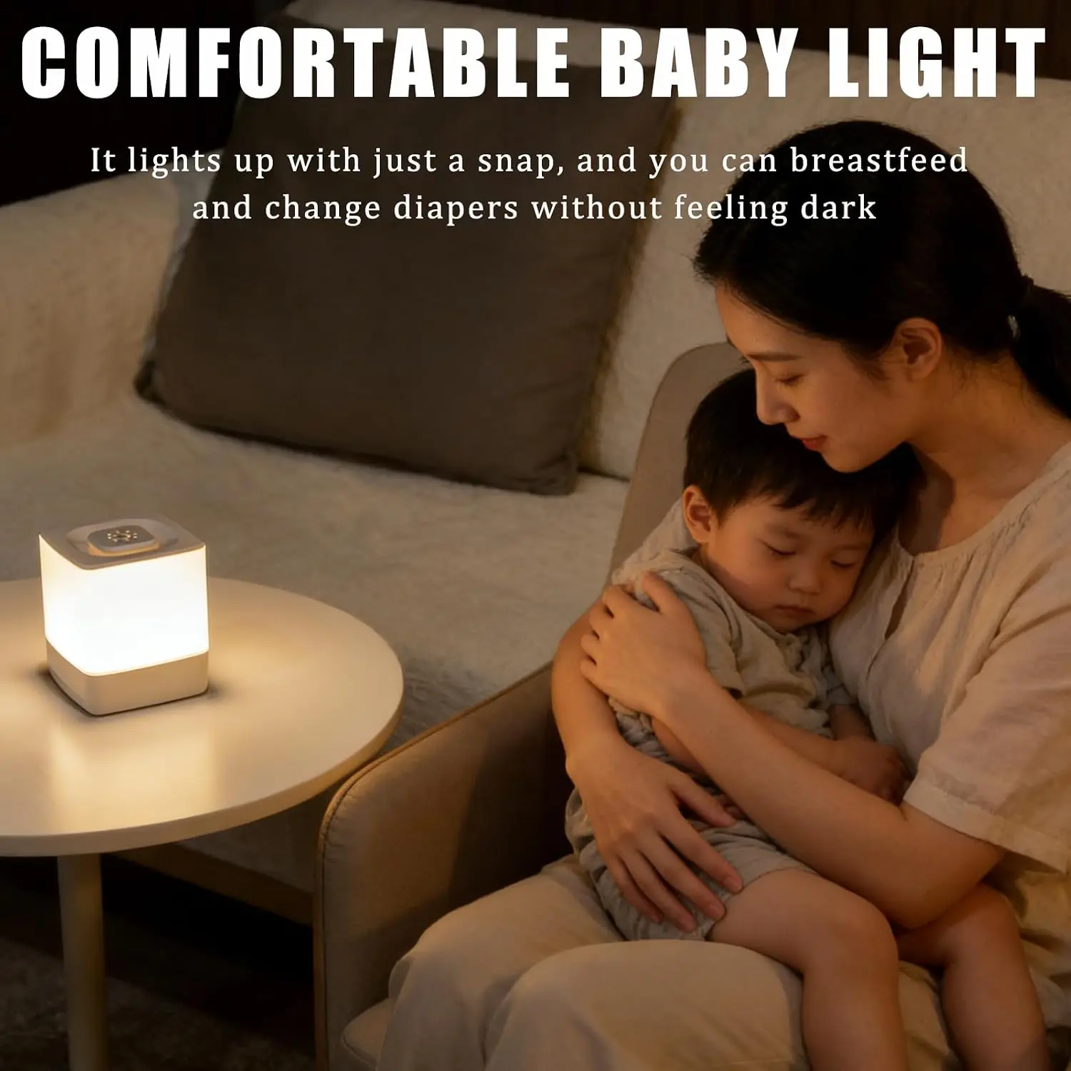 Lampka nocna LED, lampka na st – Baby Nursery Egg Light recenzja i cena