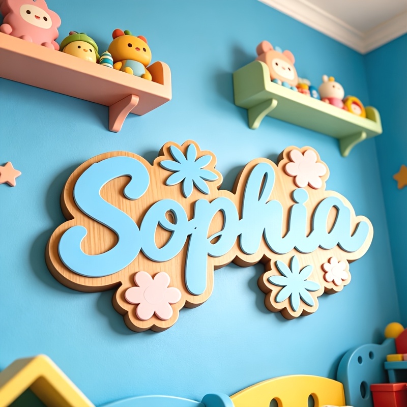 Spersonalizowana tabliczka z i – Baby Nursery Name recenzja i cena
