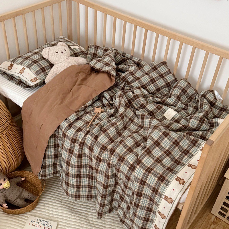Oddychająca kołdra lniana dla  – Baby Nursery Bedding recenzja i cena