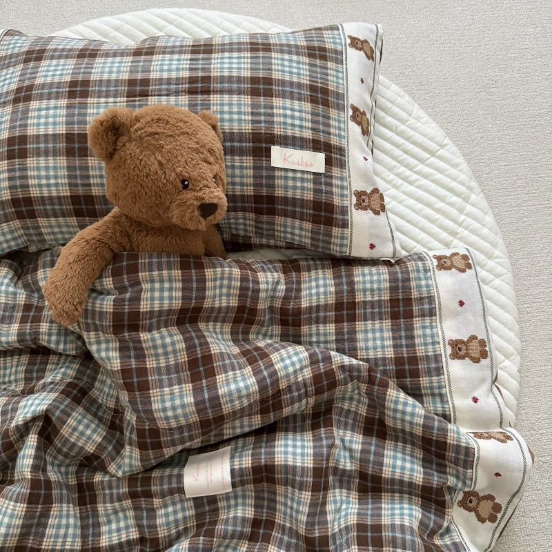 Oddychająca kołdra lniana dla  – Baby Nursery Bedding recenzja i cena