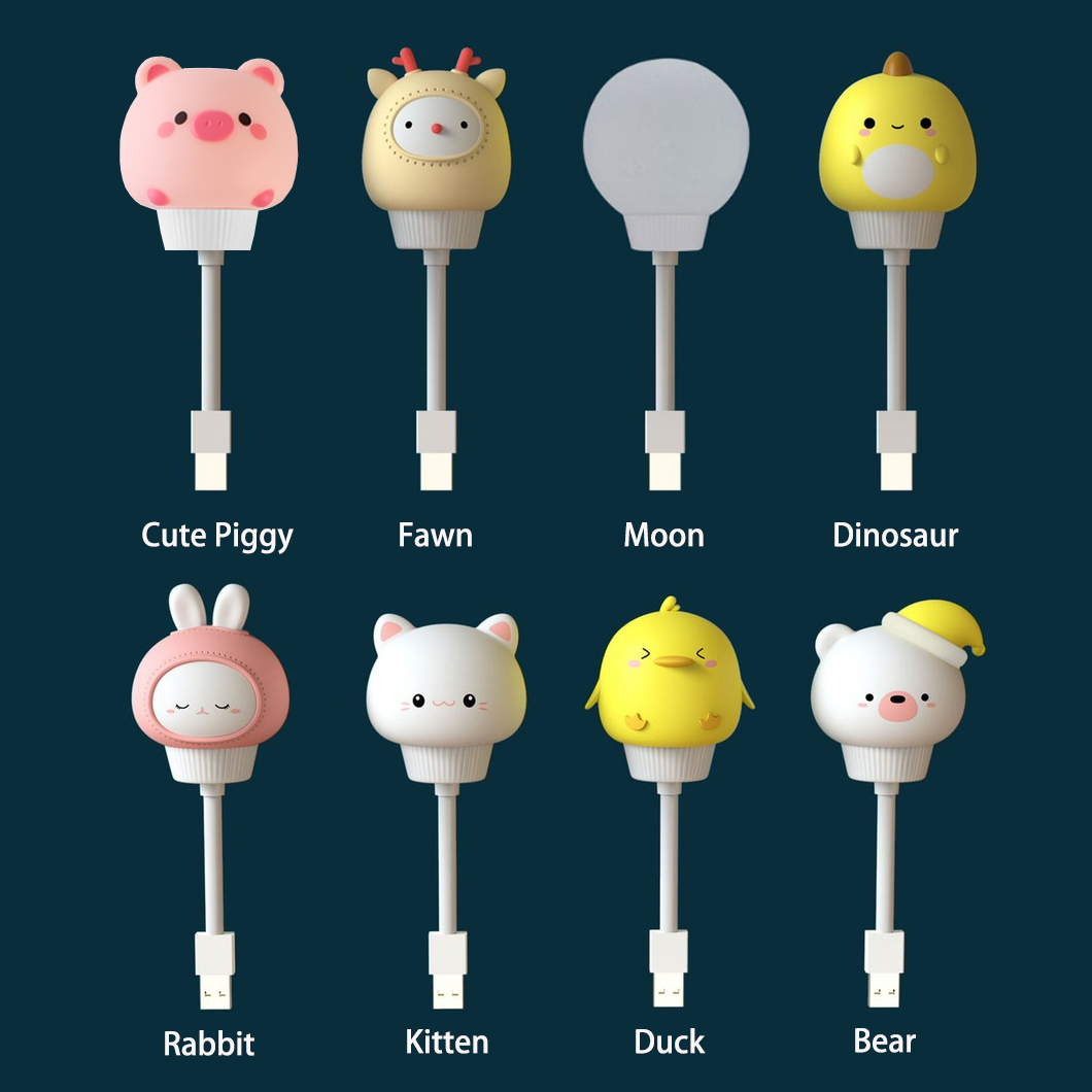Lampka nocna USB LED Cute Cart – Baby Nursery Egg Light recenzja i cena