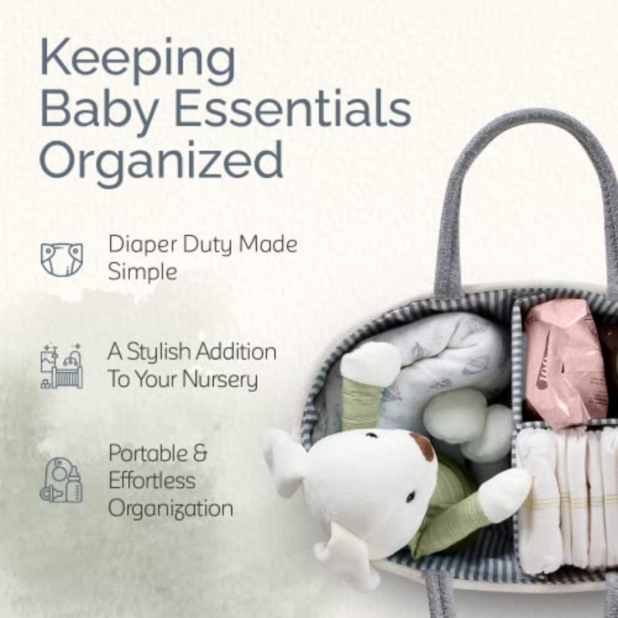 Organizer na pieluchy do kosza – Baby Nursery Handles recenzja i cena